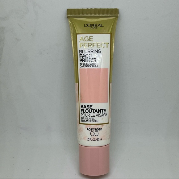 Loreal Age Perfect Blurring Face Makeup Foundation Primer Rosy Rose Caring Serum - Picture 1 of 6